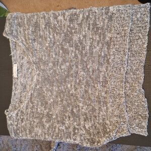 Abercrombie & Fitch Crop Destructed Sweater Woman Size M/L